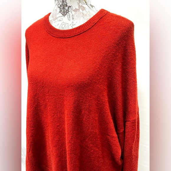 TREASURE & BOND Rust red crew neck sweater size 2X - Picture 2 of 12